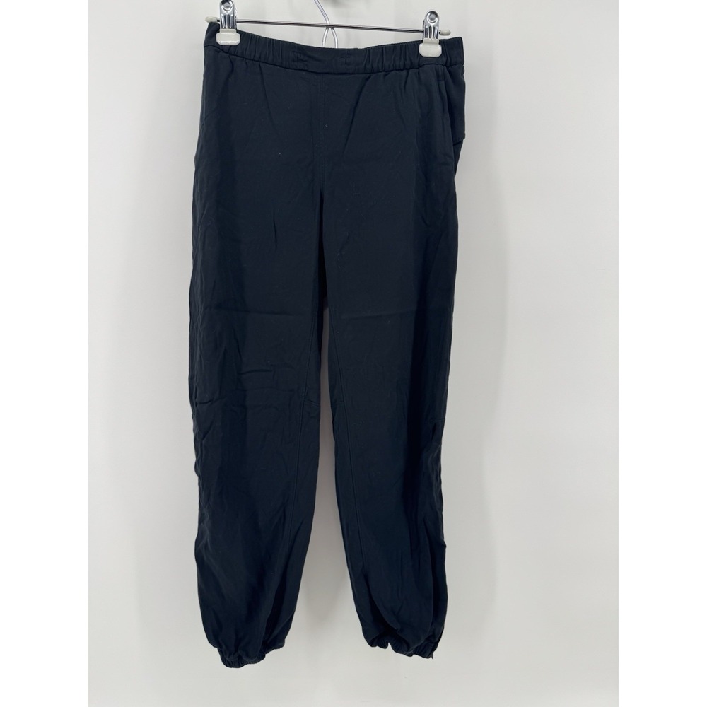 Lululemon Women's Size‎ 4 Cotton Blend Pull On Joggers Elastic Hem Cargo Pocket
